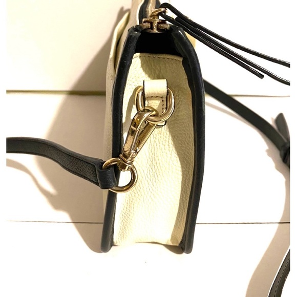 Cole Haan Cream and Black Crossbody Bag - Picture 5 of 7